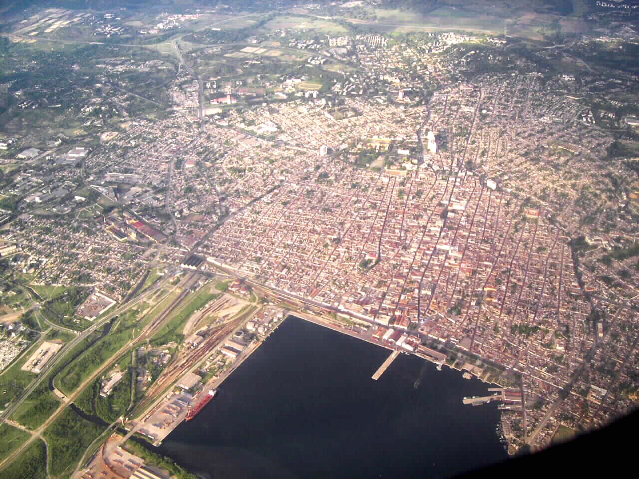 Vista aerea Stgo